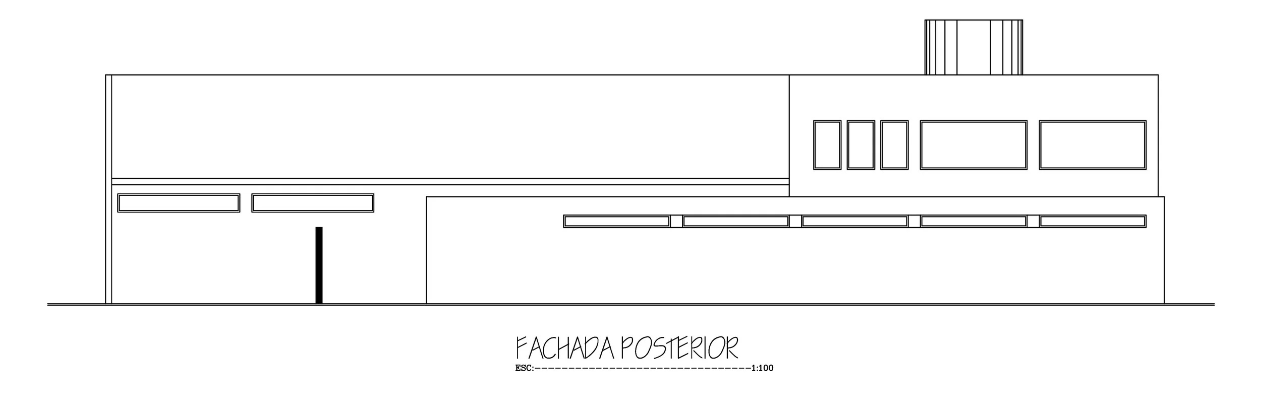 FACHADA POSTERIOR