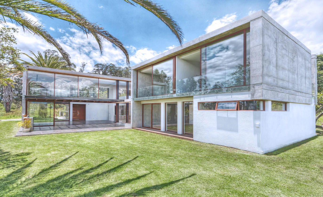 VISTA JARDÍN DE LA CASA