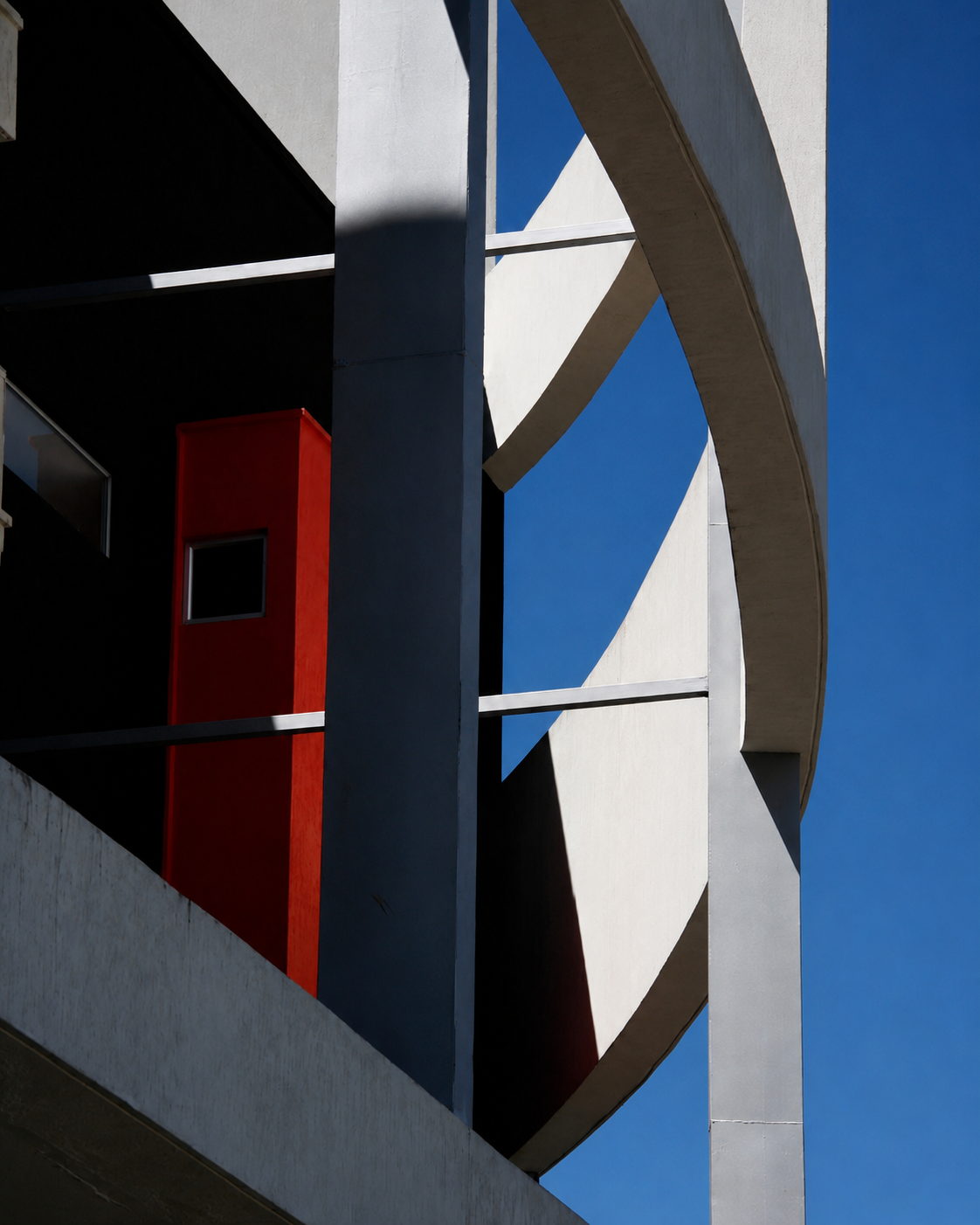 Cumbres de Quitumbe, vista de detalles en fachada. Diseñado por Endara Arquitectos.