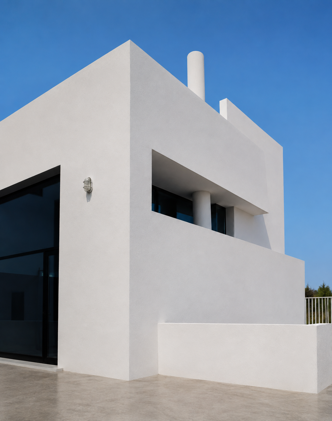 Casa 947, porche. Diseñado por Endara Arquitectos.