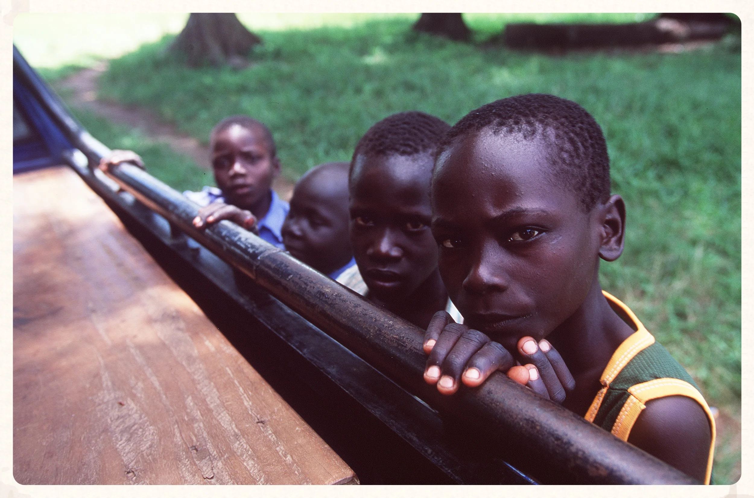  Portrait of boys in South Sudan. 