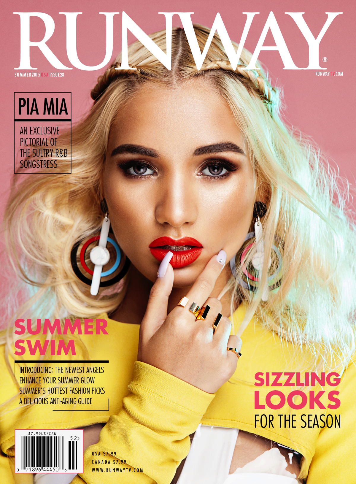 Pia Mia RUNWAY Cover