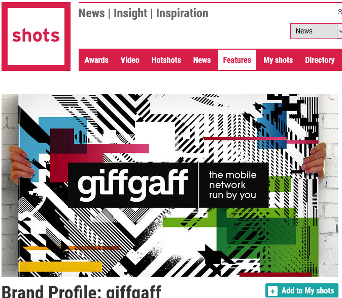 Shots: Brand Profile: giffgaff