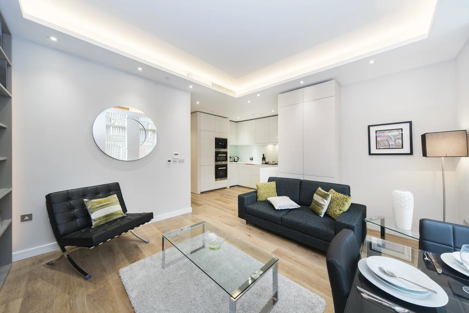 Elegant reception room