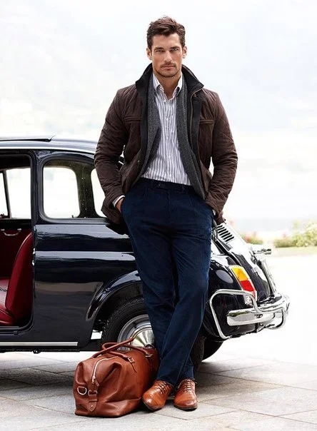 El guapísimo de David Gandy. Ya quisiera tener un ex ligue como él. 