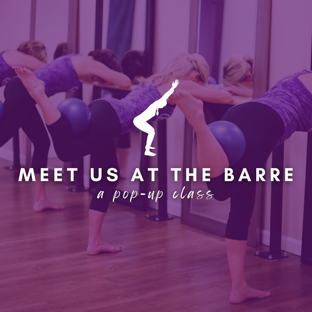 ✨ Barre is back this month! ✨

Come join us on May 21 at 1:45 PM with Annette! Get ready to tone and strengthen your body while having a blast! 

Don't miss out on this fun and challenging workout - reserve your spot today! 💜