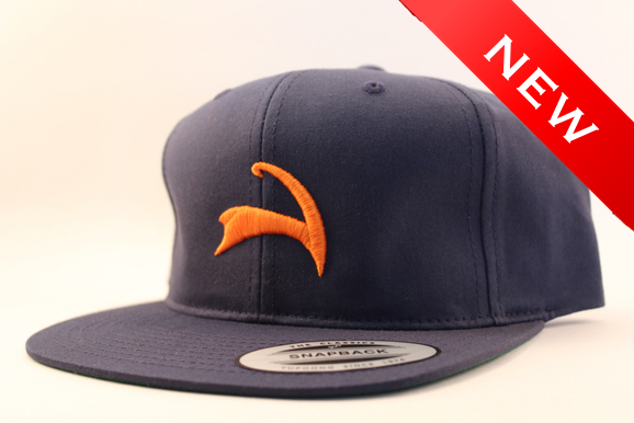 Navy/Orange. On sale at 8am this Sunday.