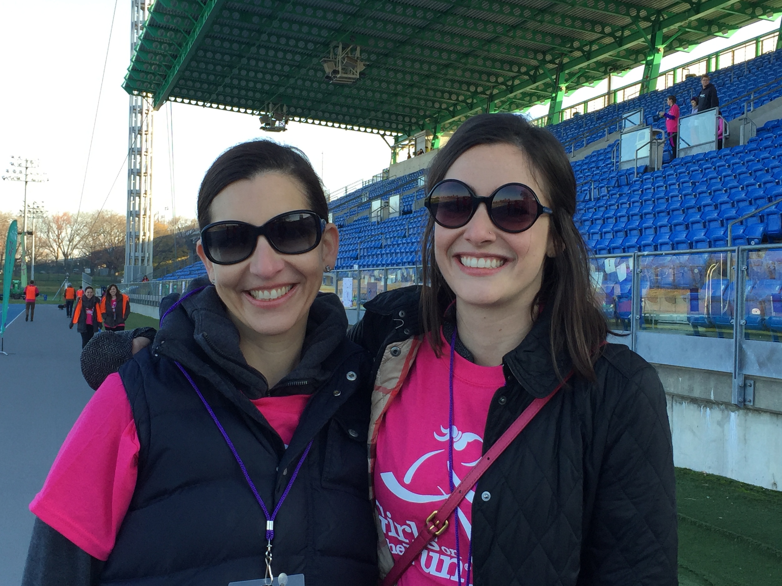 Erin and Alexandra, New York "My cousin volunteers with GOTR in Texas and we wanted to do something fun and encouraging for girls. And something to promote physical activity and healthy living at a young age."