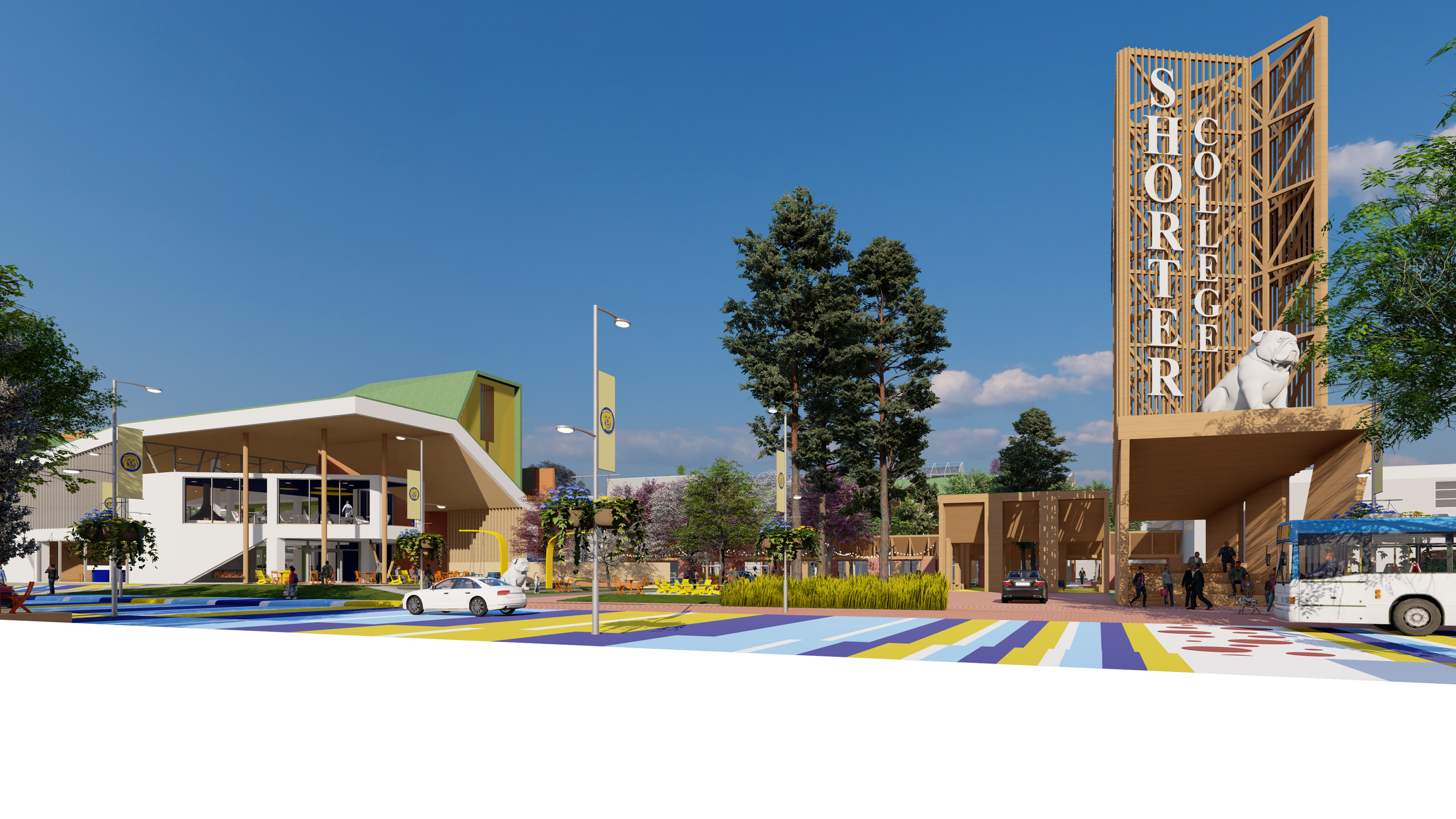 Campus Master Plan for Shorter College: Adaptive Reuse and Expansion of a Junior College