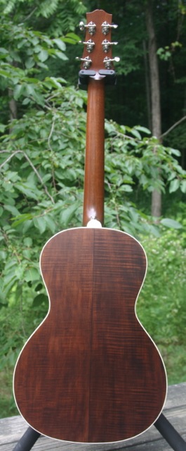 Randy Wood O Guitar back