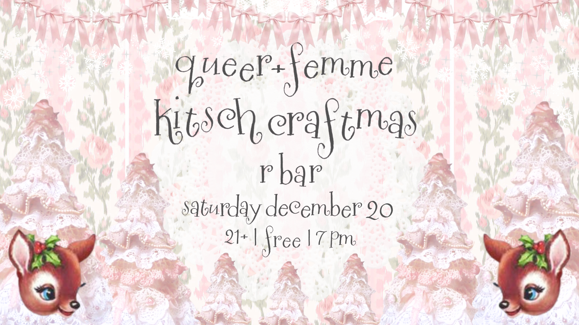 Queer + Femme Craft Night: Kitsch Craftsmas
