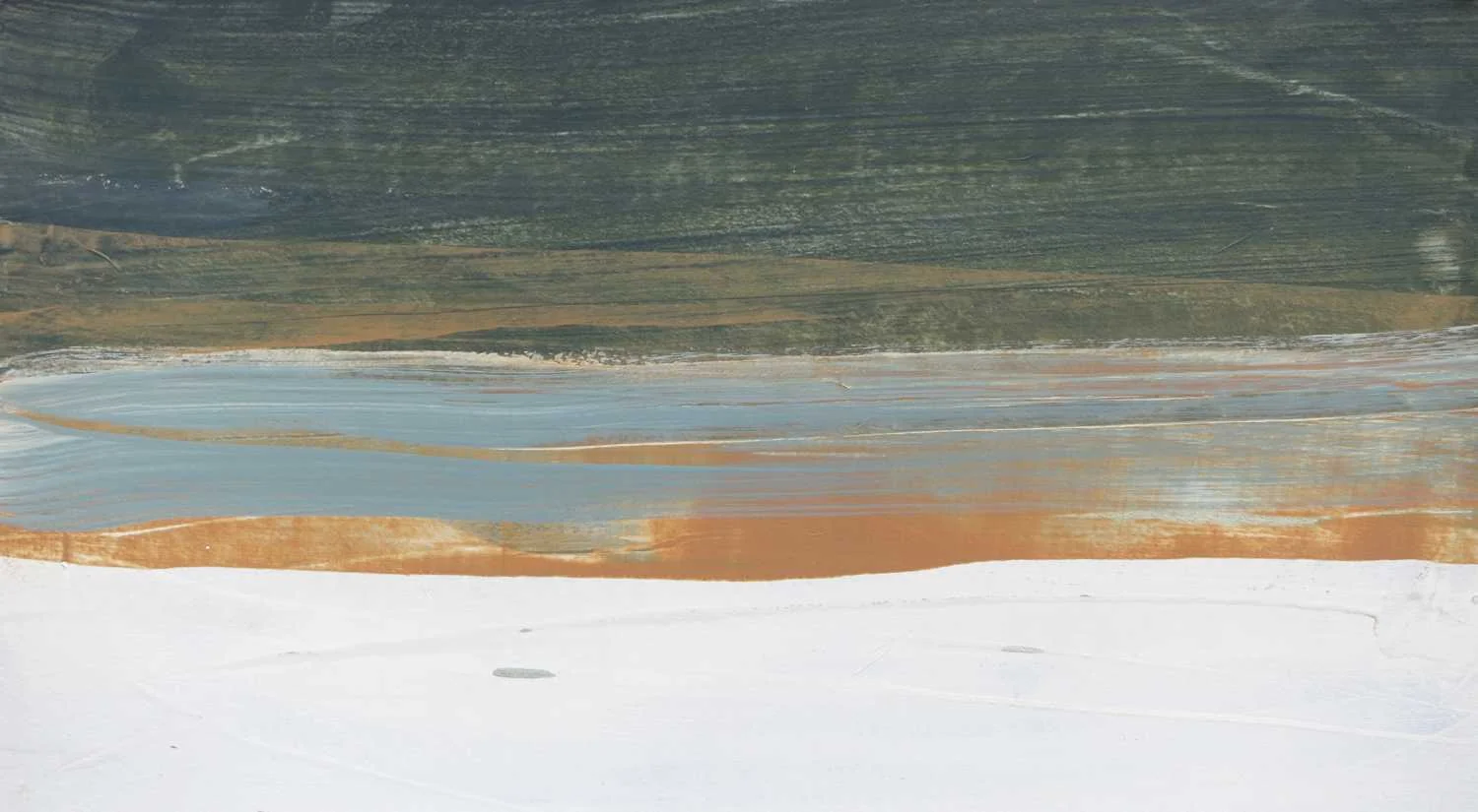 Dutchess County 3, 2013, acrylic on museum board, 12x22"