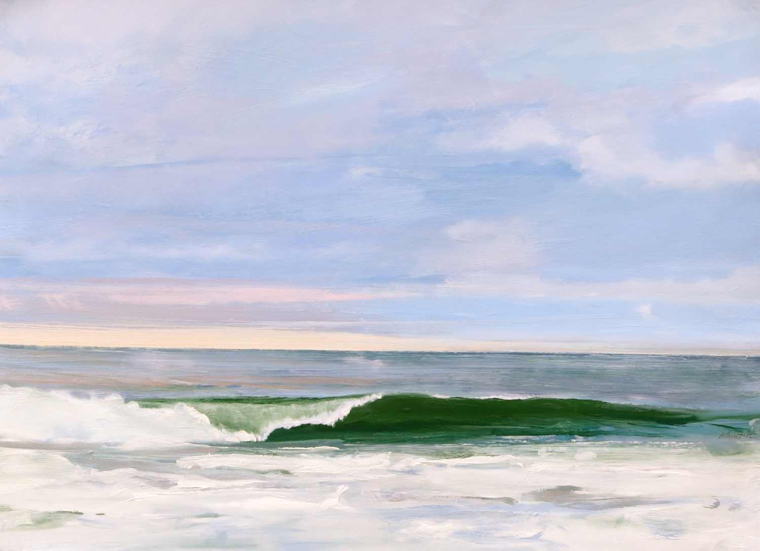 Storm's End, 2012, oil on paper, 22x30"