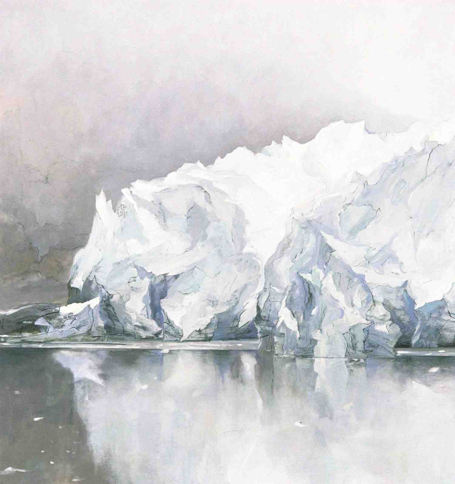 Glacier Bay, Iceberg 4, 1991, 40x30"