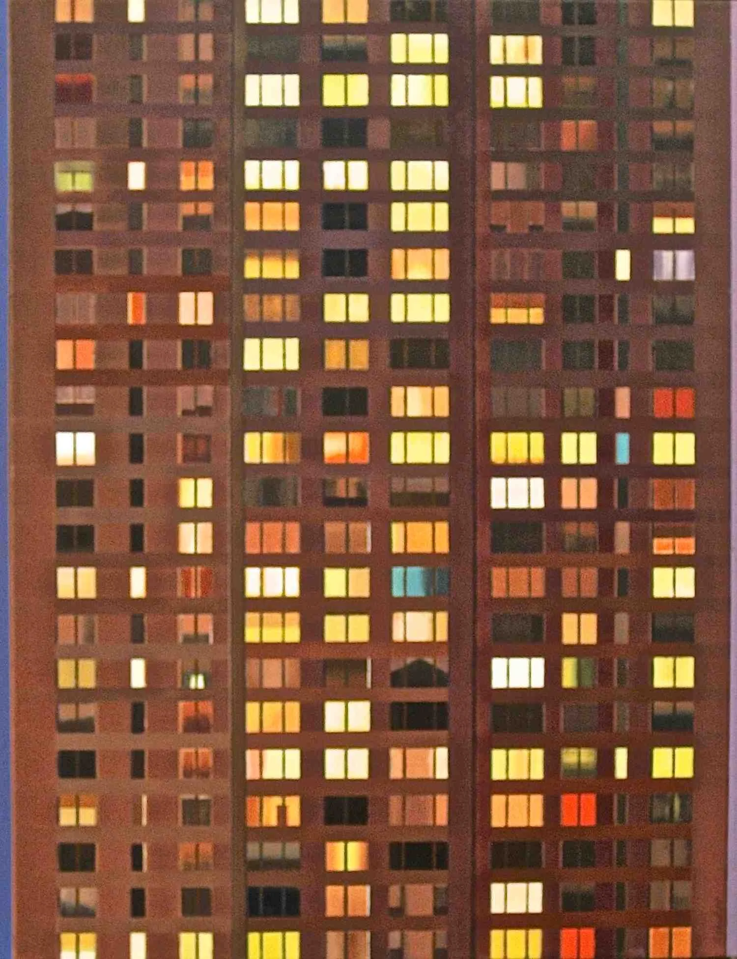 Sleepless in New York, 2008, oil on canvas, 36x24"