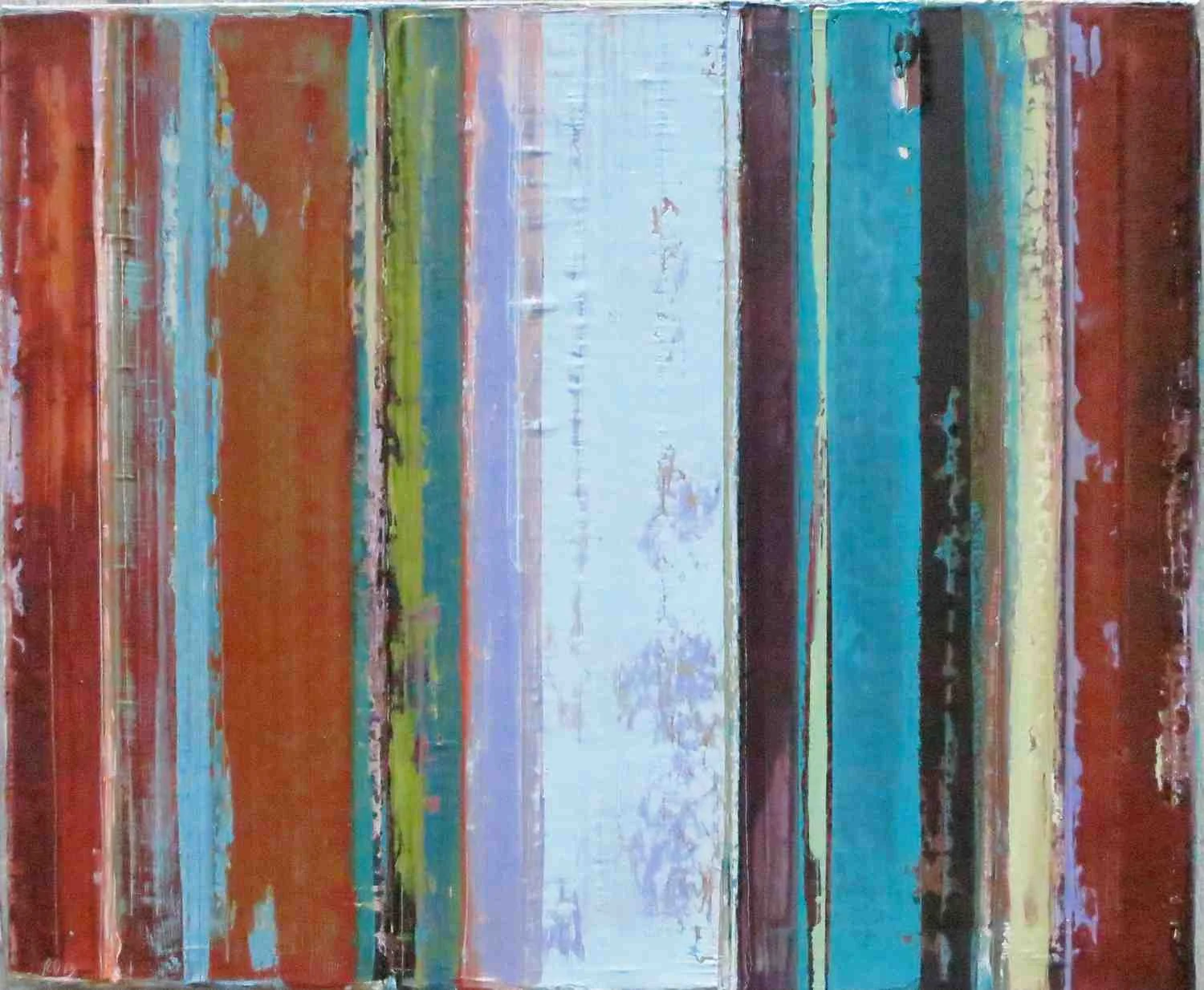 Untitled (STR#2), 2013, oil on canvas, 20x24"