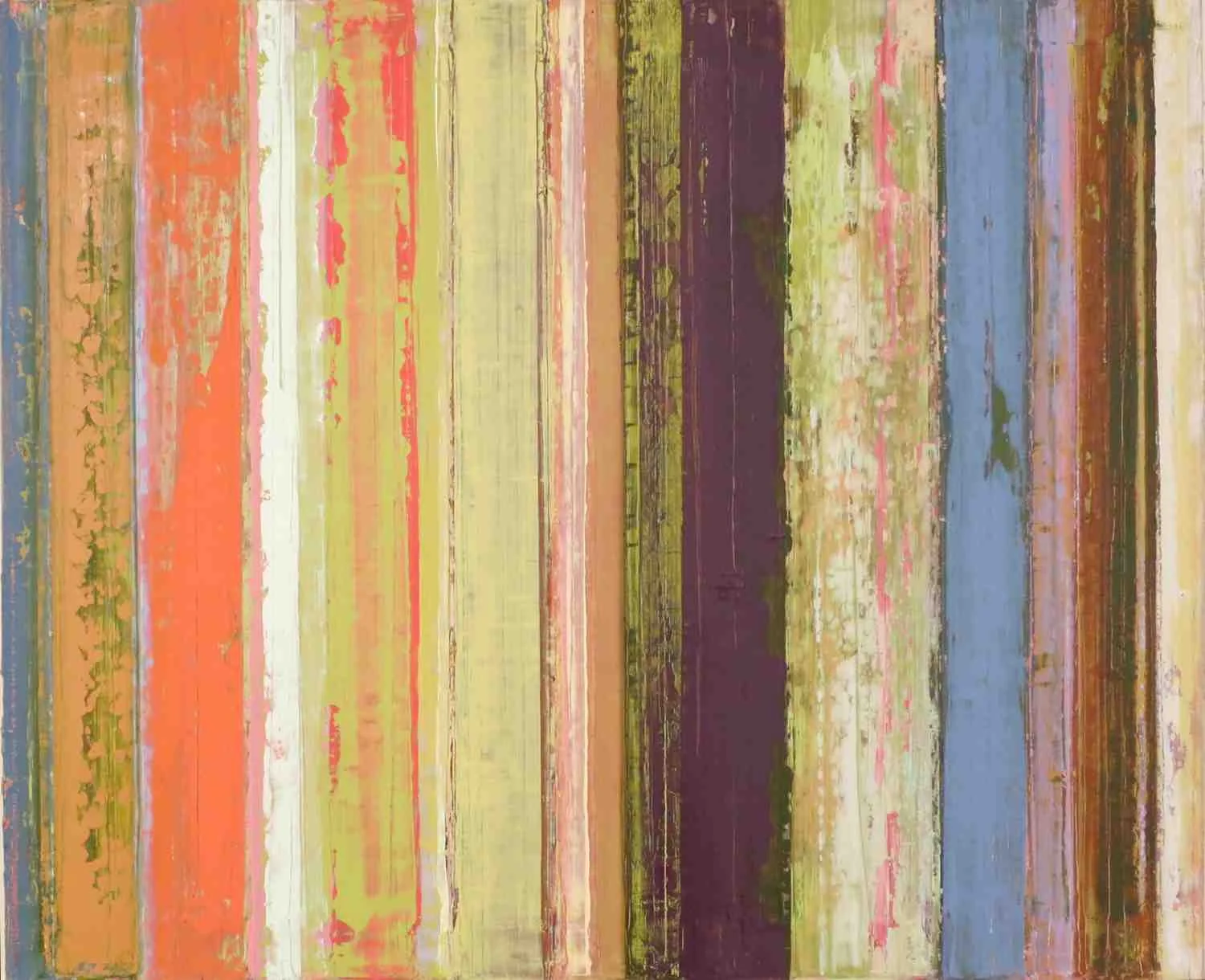 Untitled (STR#15), 2013, oil on canvas, 20x24"