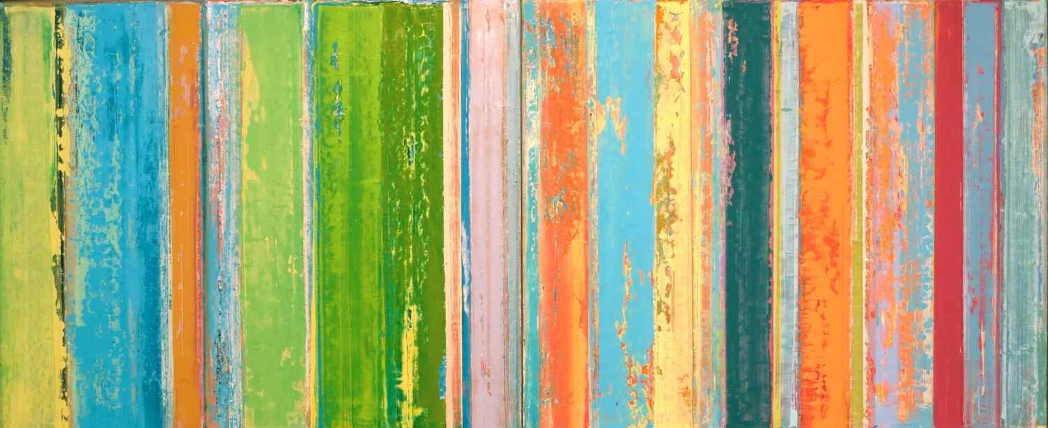 Untitled Diptych #14, 2013, oil on canvas, 20x48"