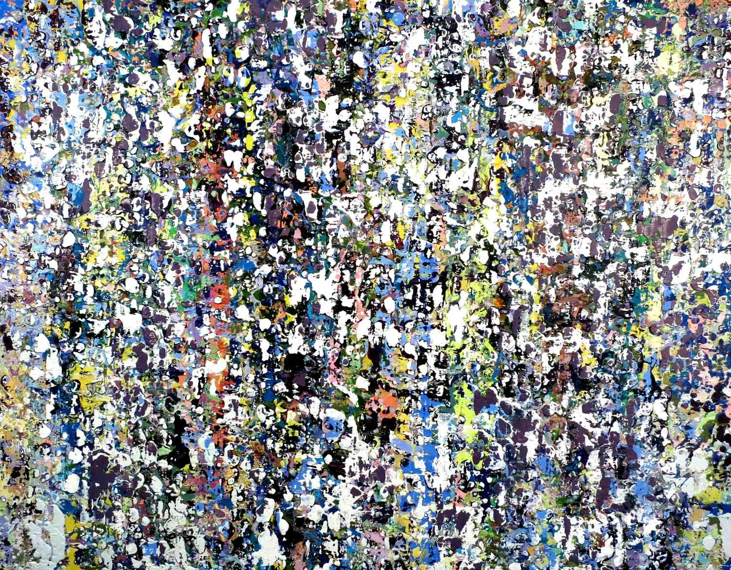 Sonic Field, 2013, oil on canvas, 24x30"