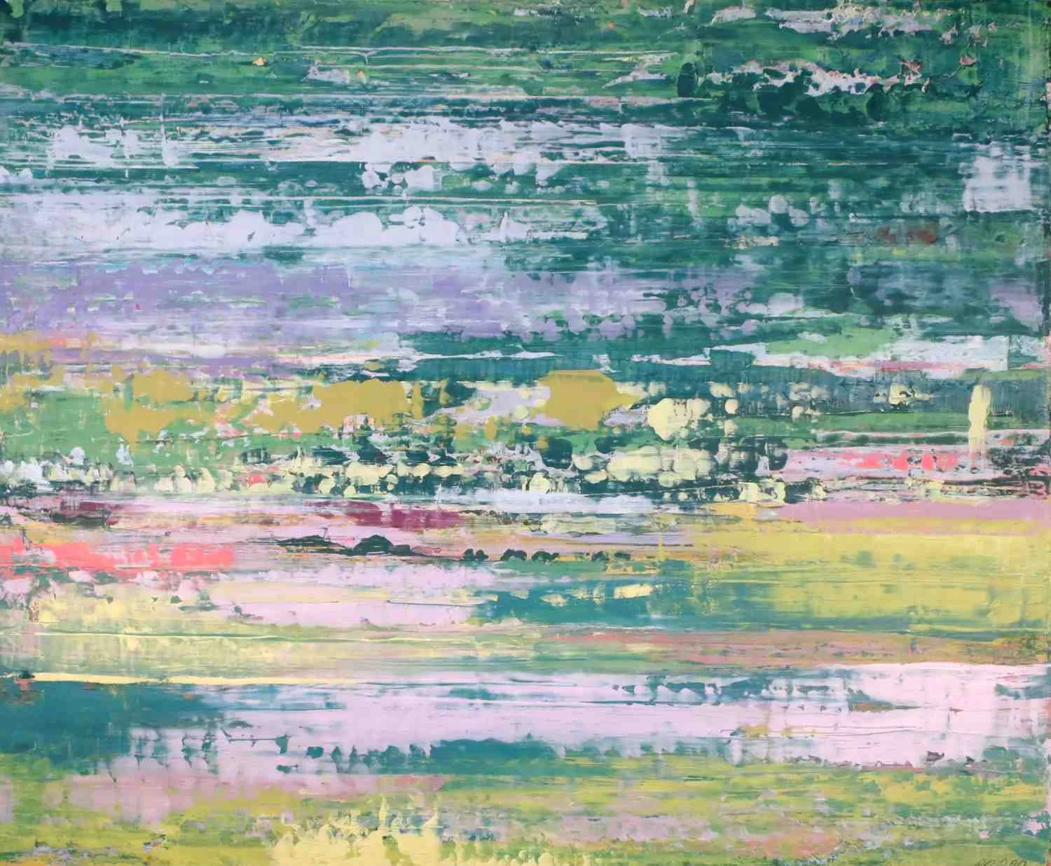 STRFLD#5, 2013, oil on canvas, 20x24"