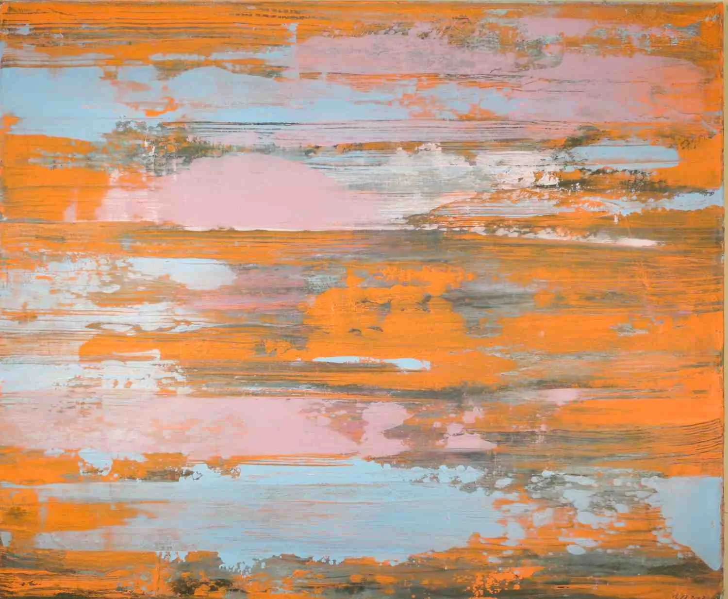 STRFLD#6, 2013, oil on canvas, 20x24"