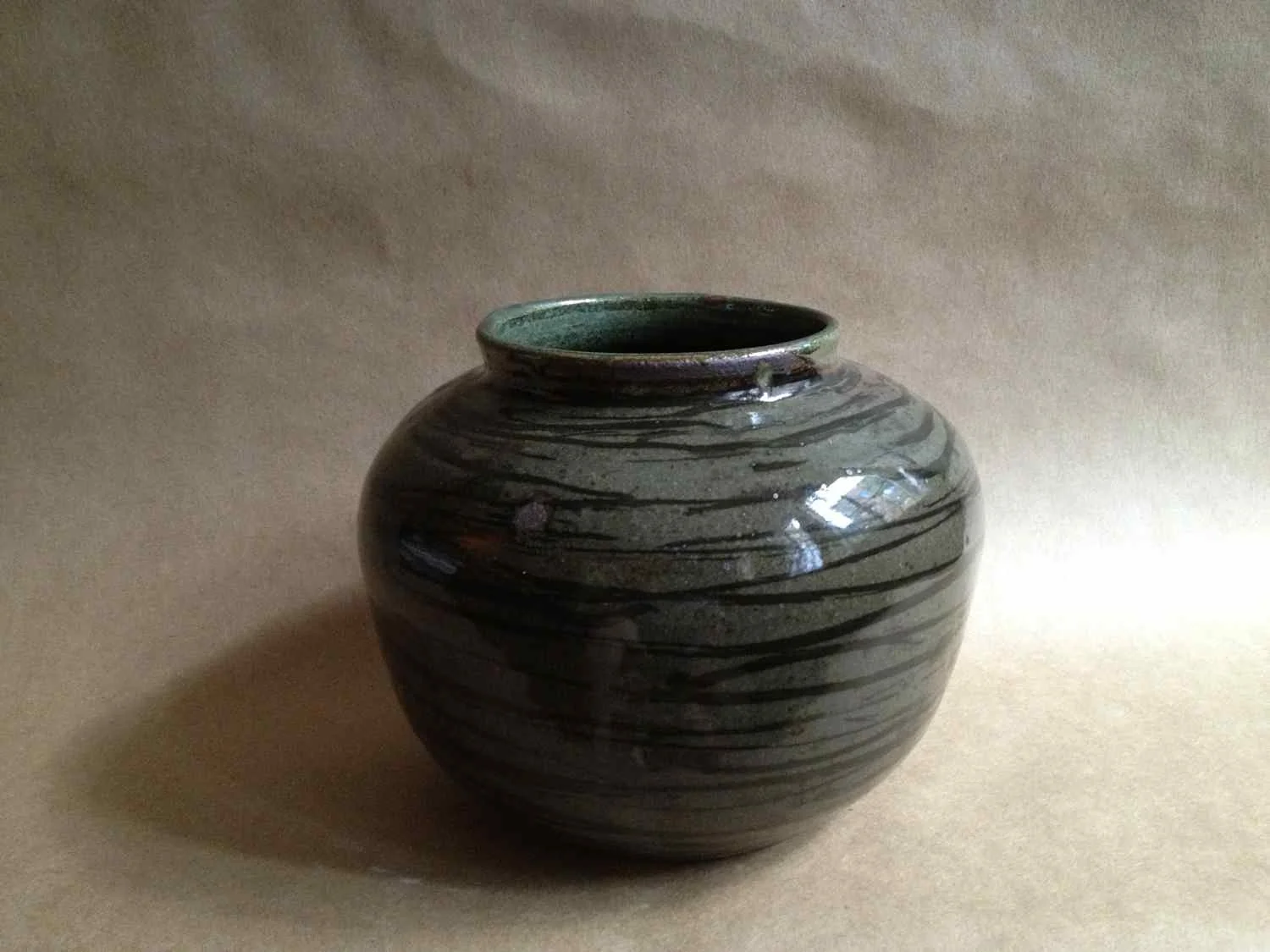 Vessel, 2014, stoneware, 6x6x6"