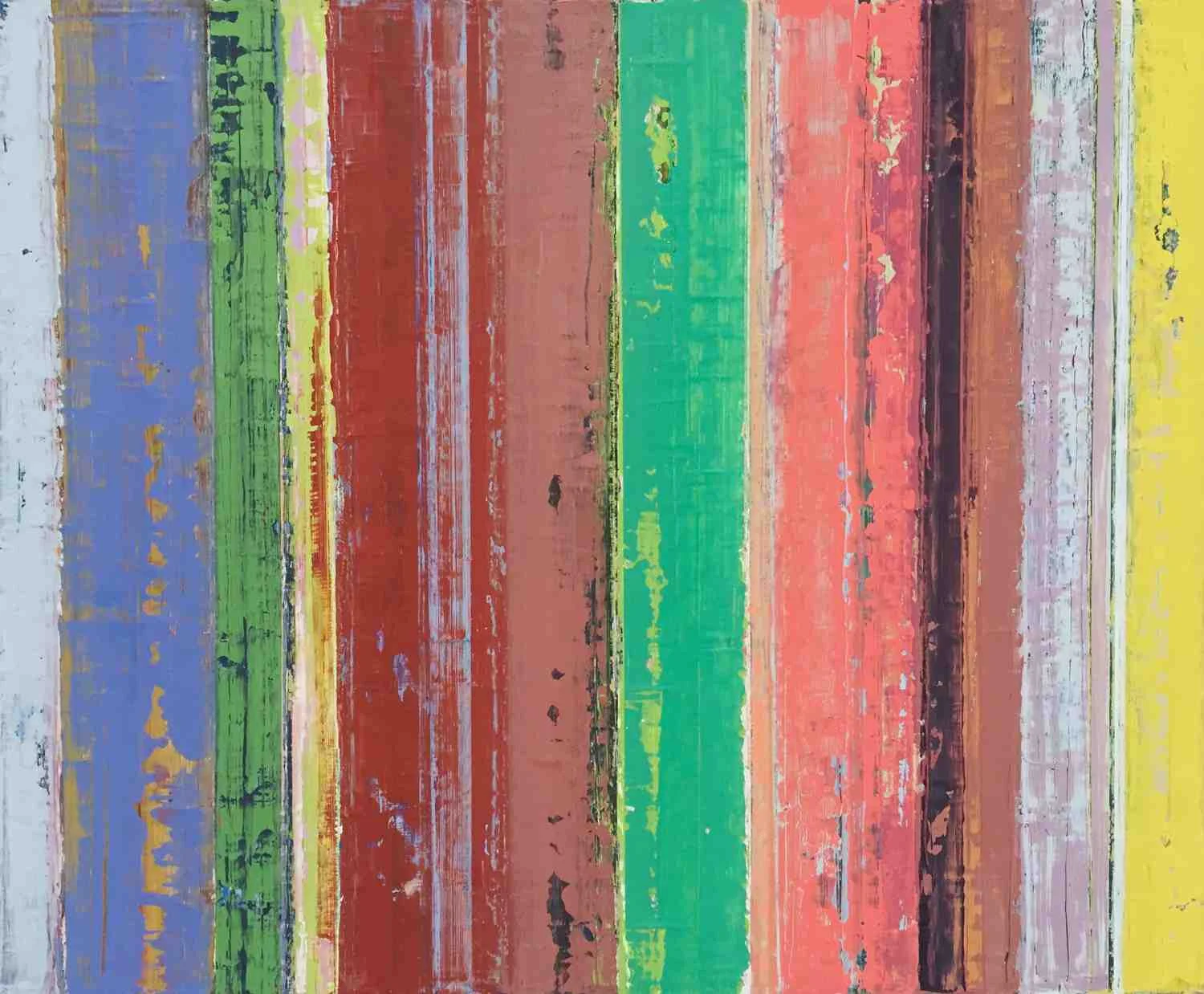 Untitled STR4, 2014, oil on canvas, 20x24"