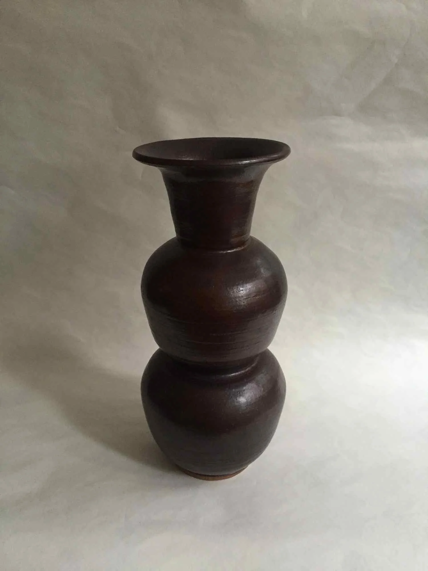 Stacked Vessel, 2011, stoneware, 12x5"