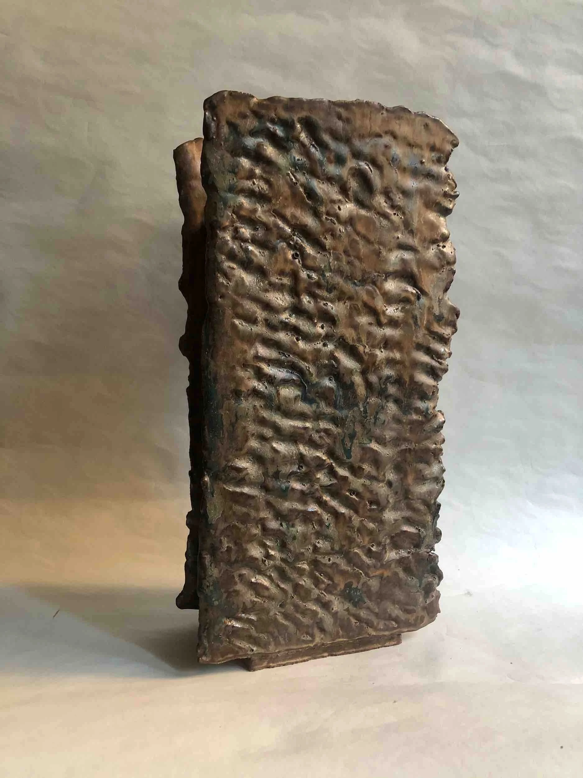 Slab Repository, 2019, stoneware, 15x7x4"