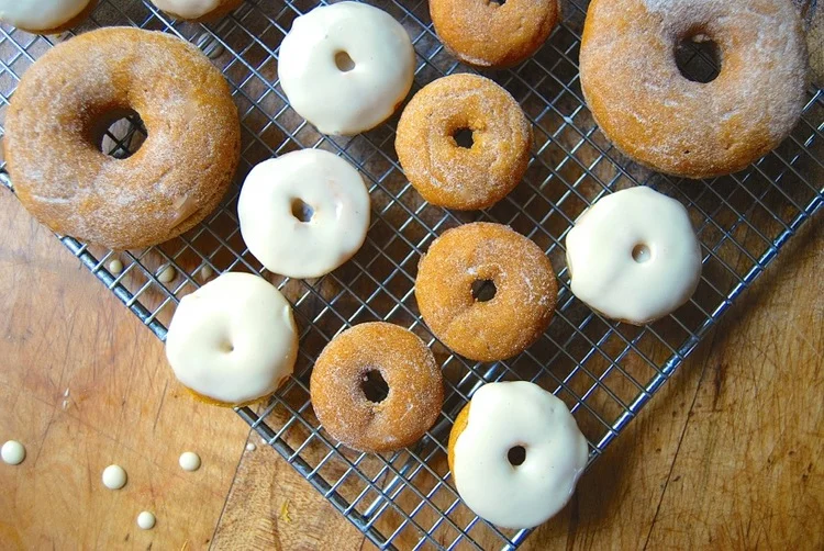 Pumpkin Doughnuts