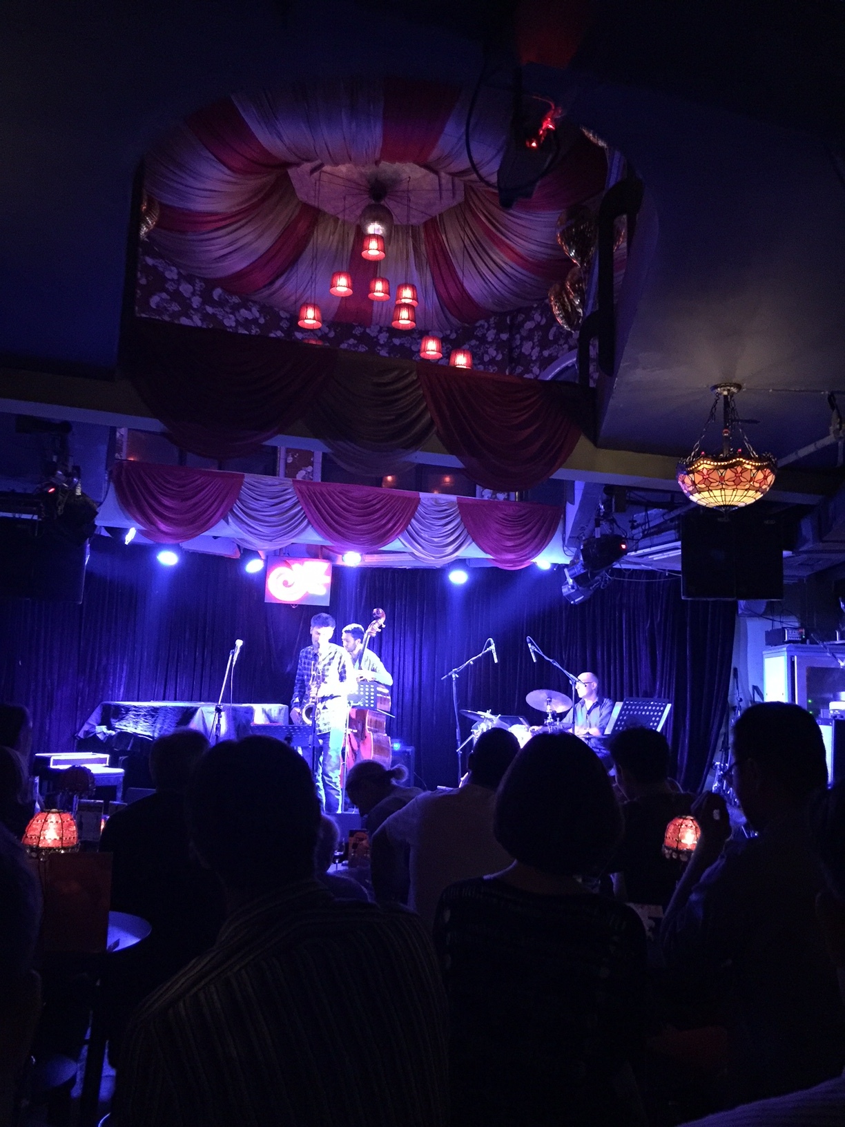 Partikel on stage at JZ Club Shanghai
