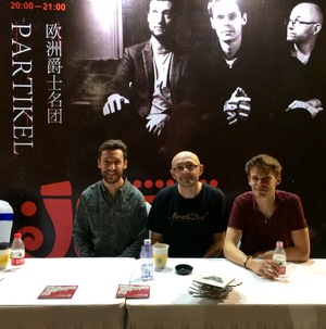 Partikel post gig at the JZ Festival Wuhan