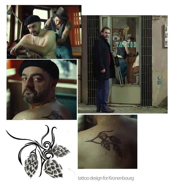 Kronenbourg - Original Tattoo Design... Later adapted by tattoo artist