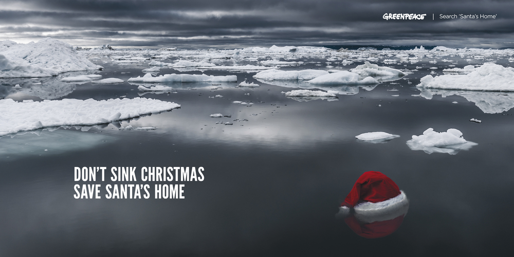 ART DIRECTION: Greenpeace: Save Santa's Home