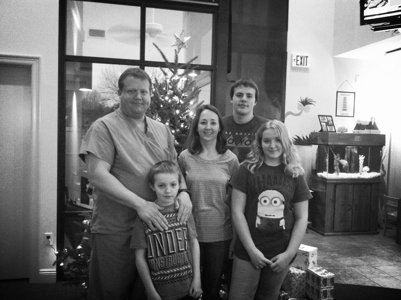 Rachel and Family in 2014