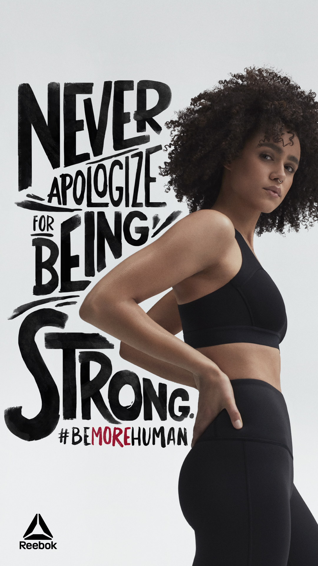 reebok be more human campaign