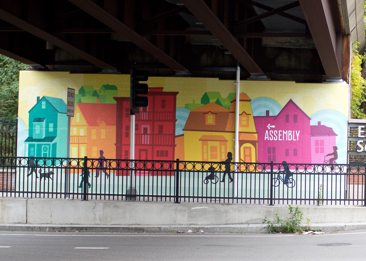 Assembly Row Mural (detail)