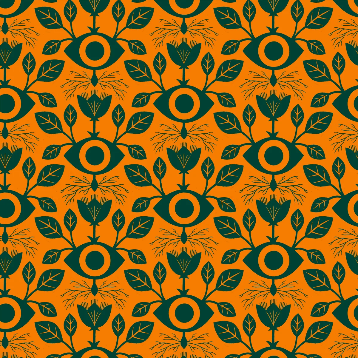 Growing Eye Pattern