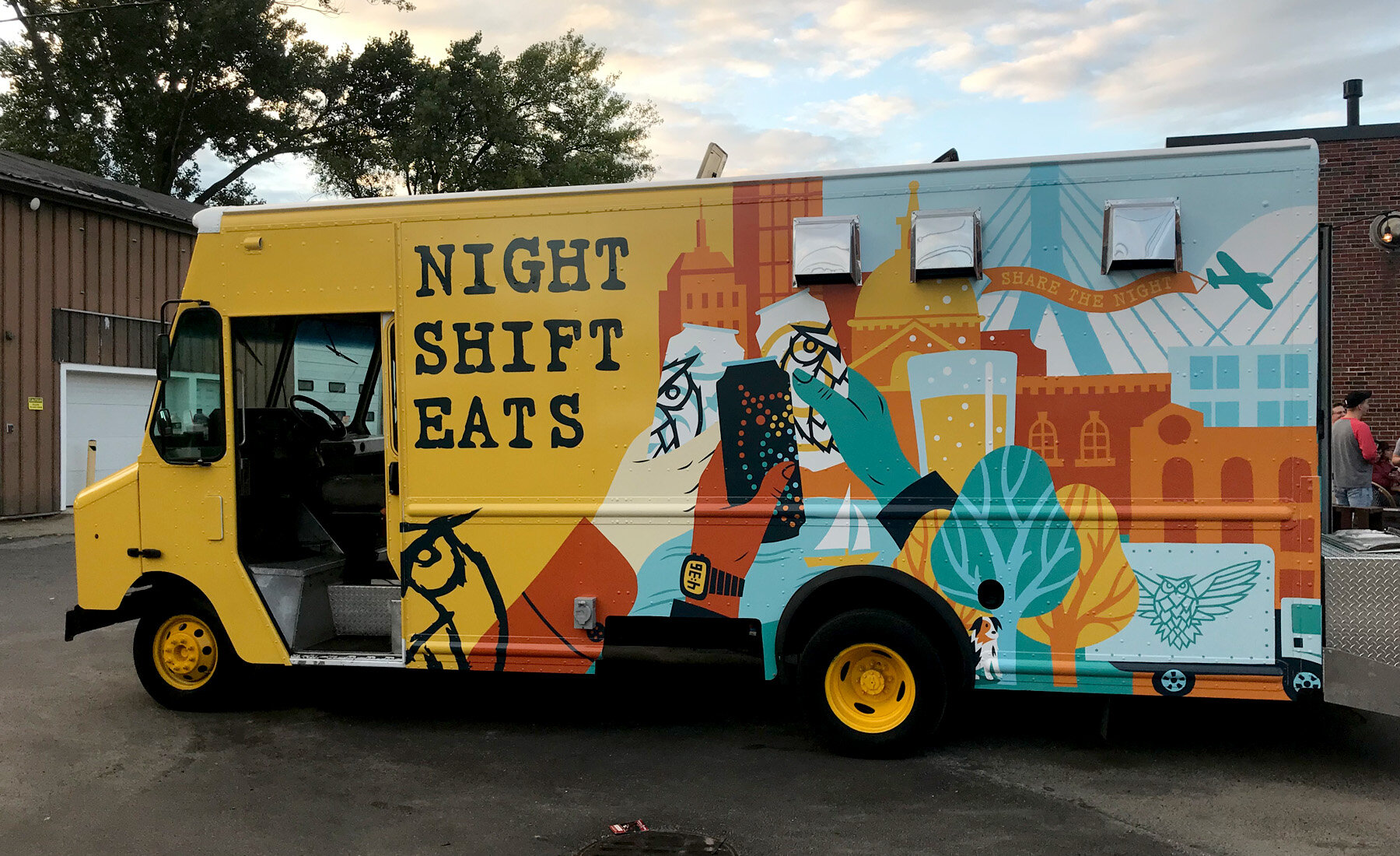 Night Shift Brewery Foodtruck