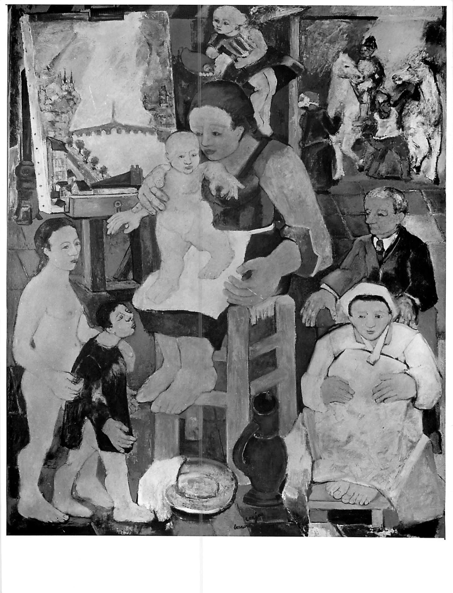 The birth of the artist