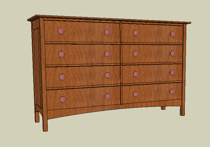 Shaker Inspired Dresser