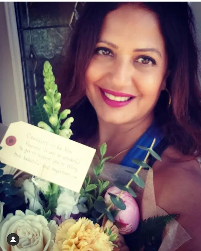 Thank you so much @lanternfilms for this lovely surprise of delivered flowers!! ❤  For our Doxa 2020  premiere of 'have you forgotten me'. Loved!! Being able to tell this story together. Much love @jessica.wynne and @daveshortt tx available now: doxa