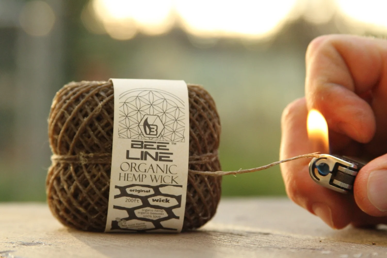 OG Hemp Wick Ball — Bee Line Hemp Wick® The World's First & Finest