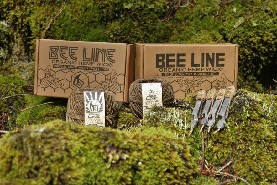 Bee Line Organic Hemp Wick Spool 200-Feet