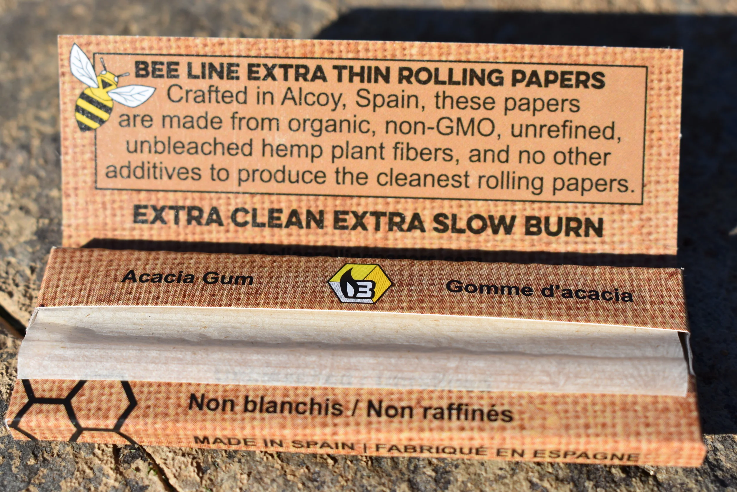 RAW Rolling Papers Hemp Wick - 5x10 FT = 50 Feet Total - Natural Hemp & Beeswax