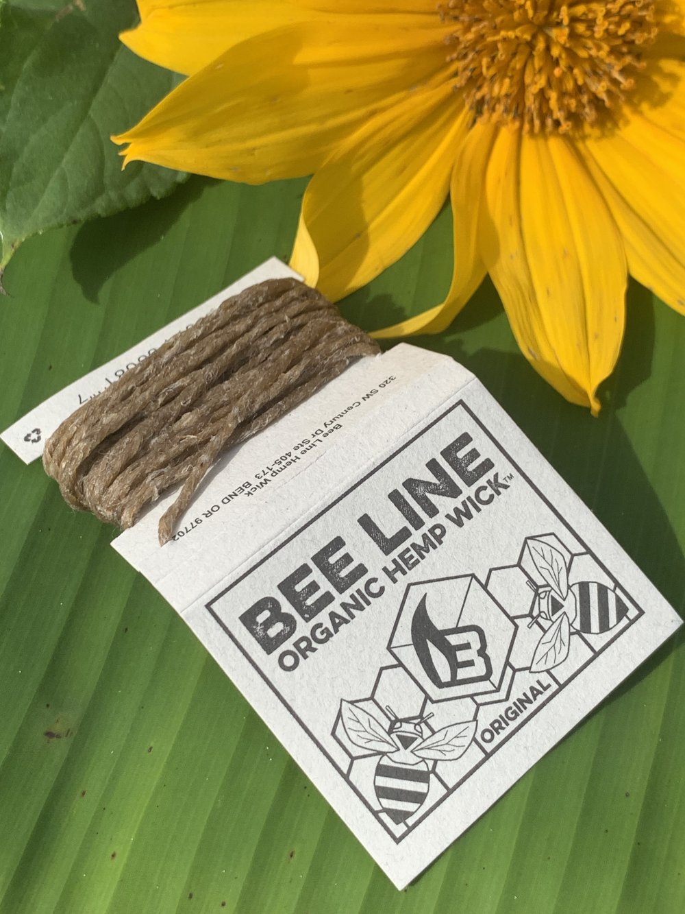 420 Accessories - Hemp Wick - Organic Bees Wax Natural Hemp Roll