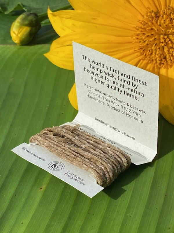 One honest ingredient: 100% USA fresh triple-filtered beeswax