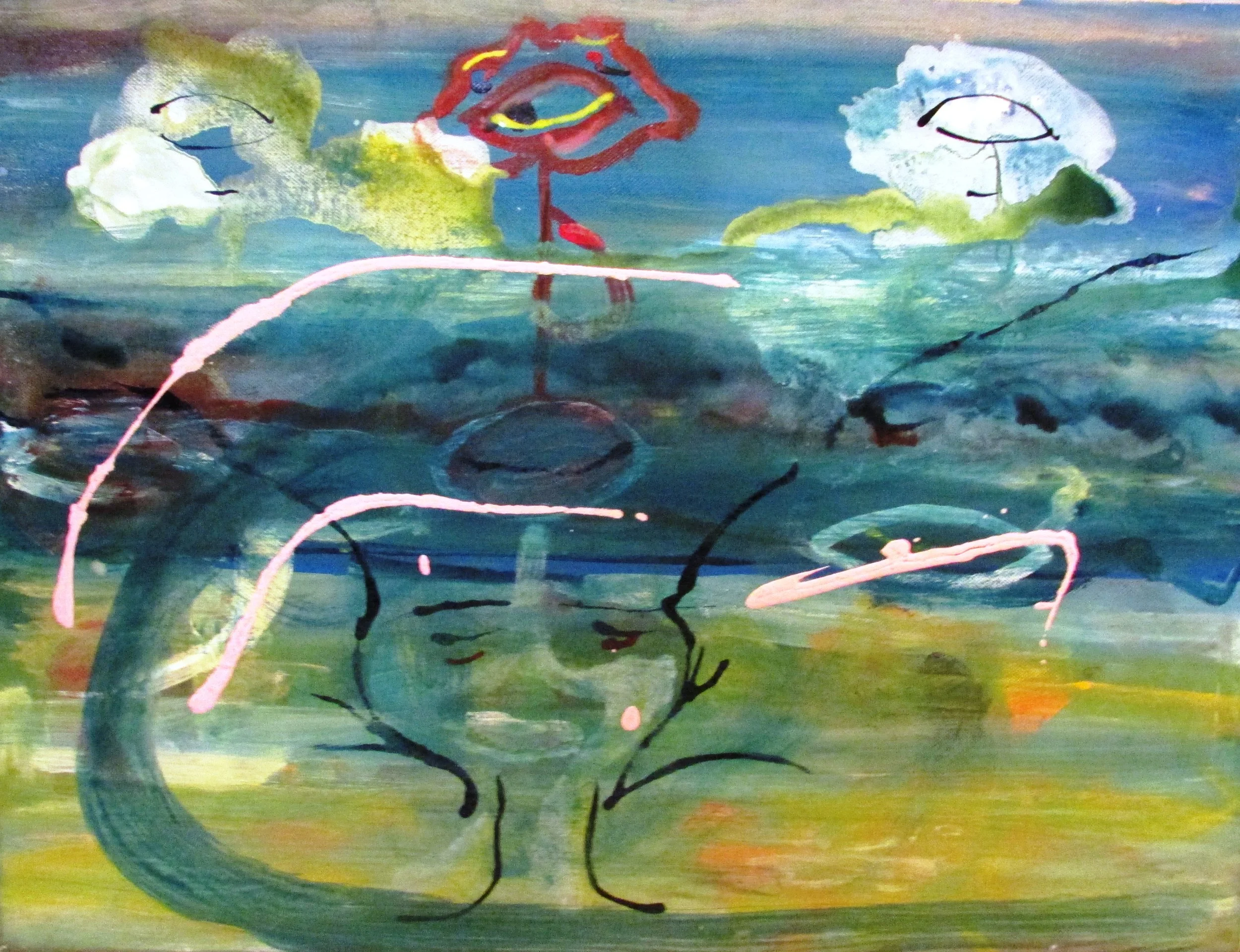 Champagne Morning 18 x 24 $300