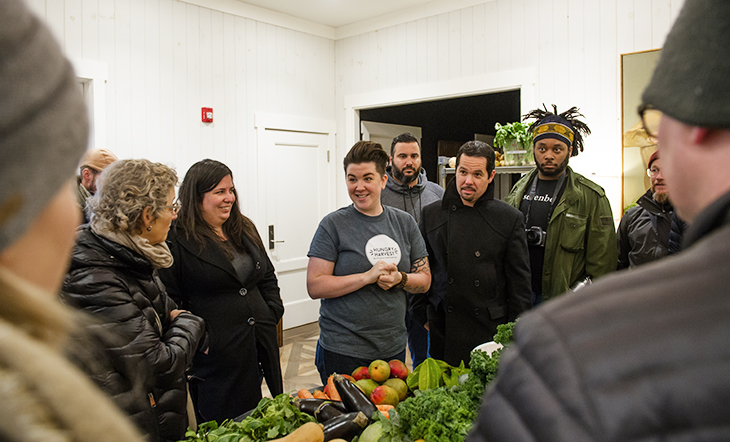 Stacy Carroll of Hungry Harvest at our Boot Camp (Photo: Ken Goodman)