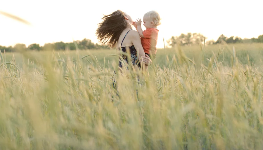 Florida Wheat Field Family Portrait Photography